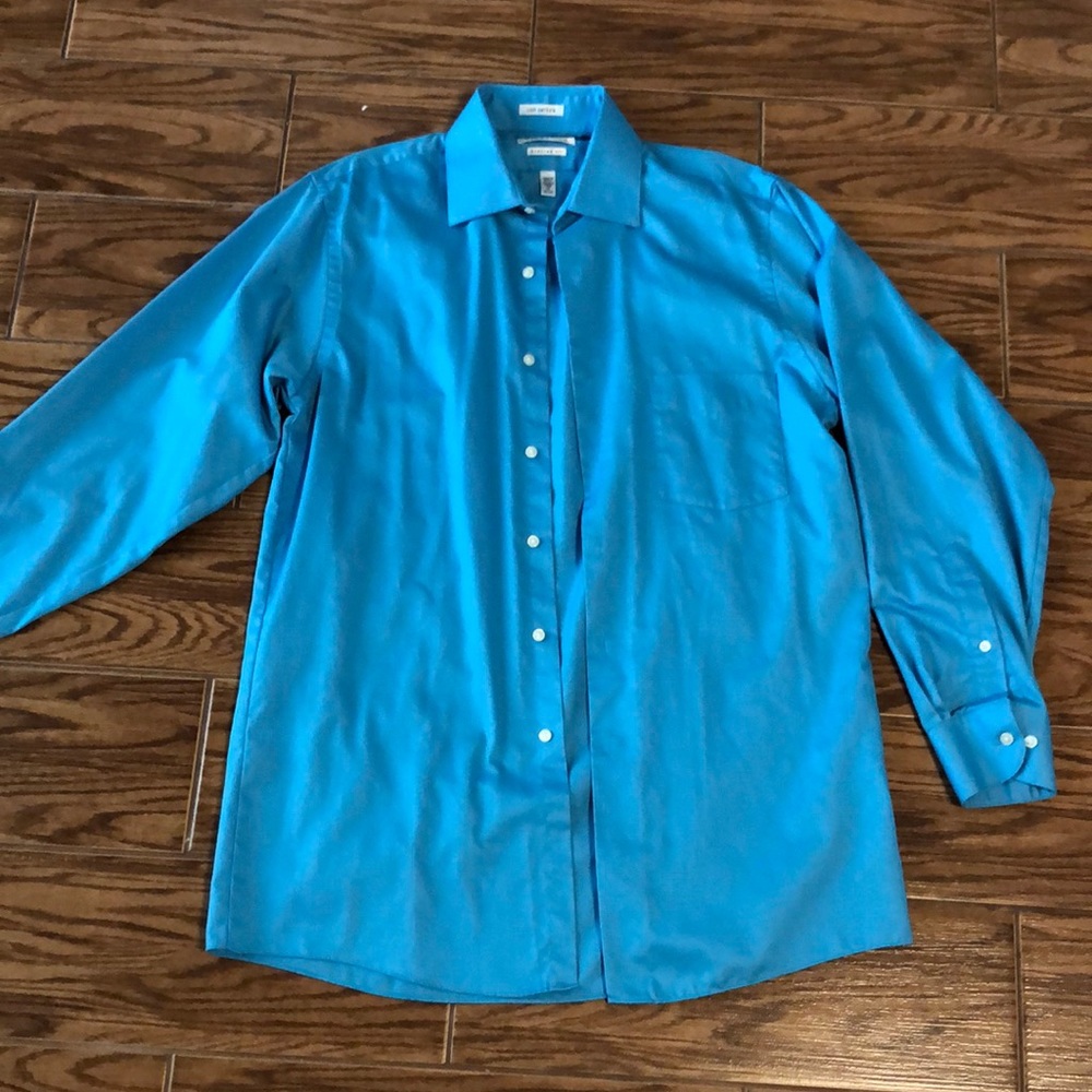 Blue Long Sleeve Dress shirt